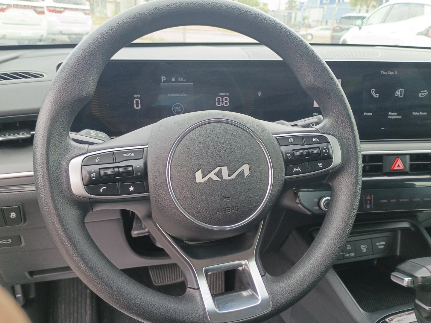 2026 Black /Black KIA K5 LXS (KNAG24J79T5) with an 2.5L L4 DOHC 16V engine, 8A transmission, located at 1842 Wirt Road, Houston, TX, 77055, (713) 973-3903, 29.805330, -95.484787- Photo#17
