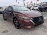 2025 MAROON /Black Nissan Sentra SV (3N1AB8CV4SY) with an 1.8L L4 SFI DOHC 16V engine, CVT transmission, located at 1842 Wirt Road, Houston, TX, 77055, (713) 973-3903, 29.805330, -95.484787- Photo#6