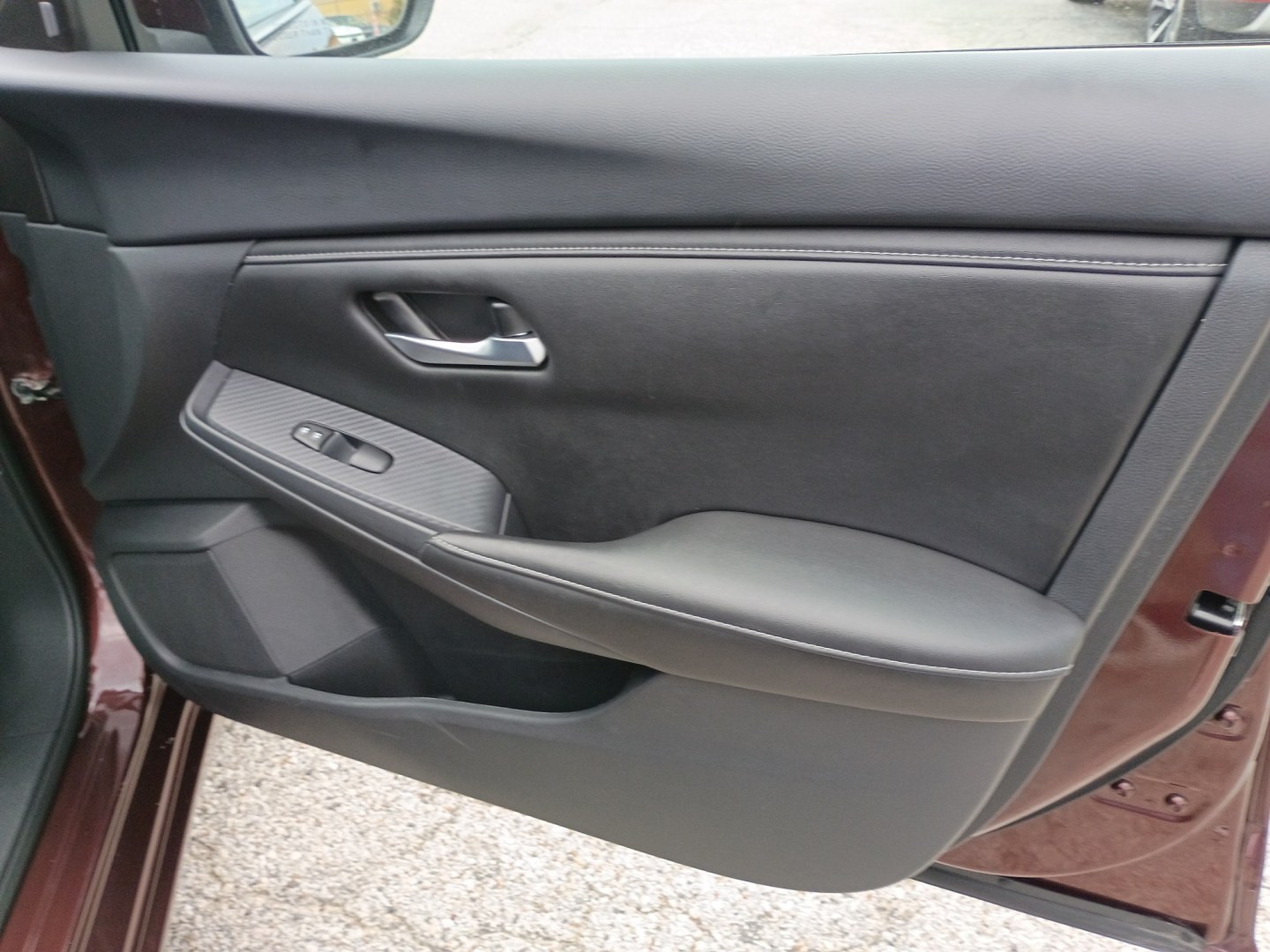 2025 MAROON /Black Nissan Sentra SV (3N1AB8CV4SY) with an 1.8L L4 SFI DOHC 16V engine, CVT transmission, located at 1842 Wirt Road, Houston, TX, 77055, (713) 973-3903, 29.805330, -95.484787- Photo#13