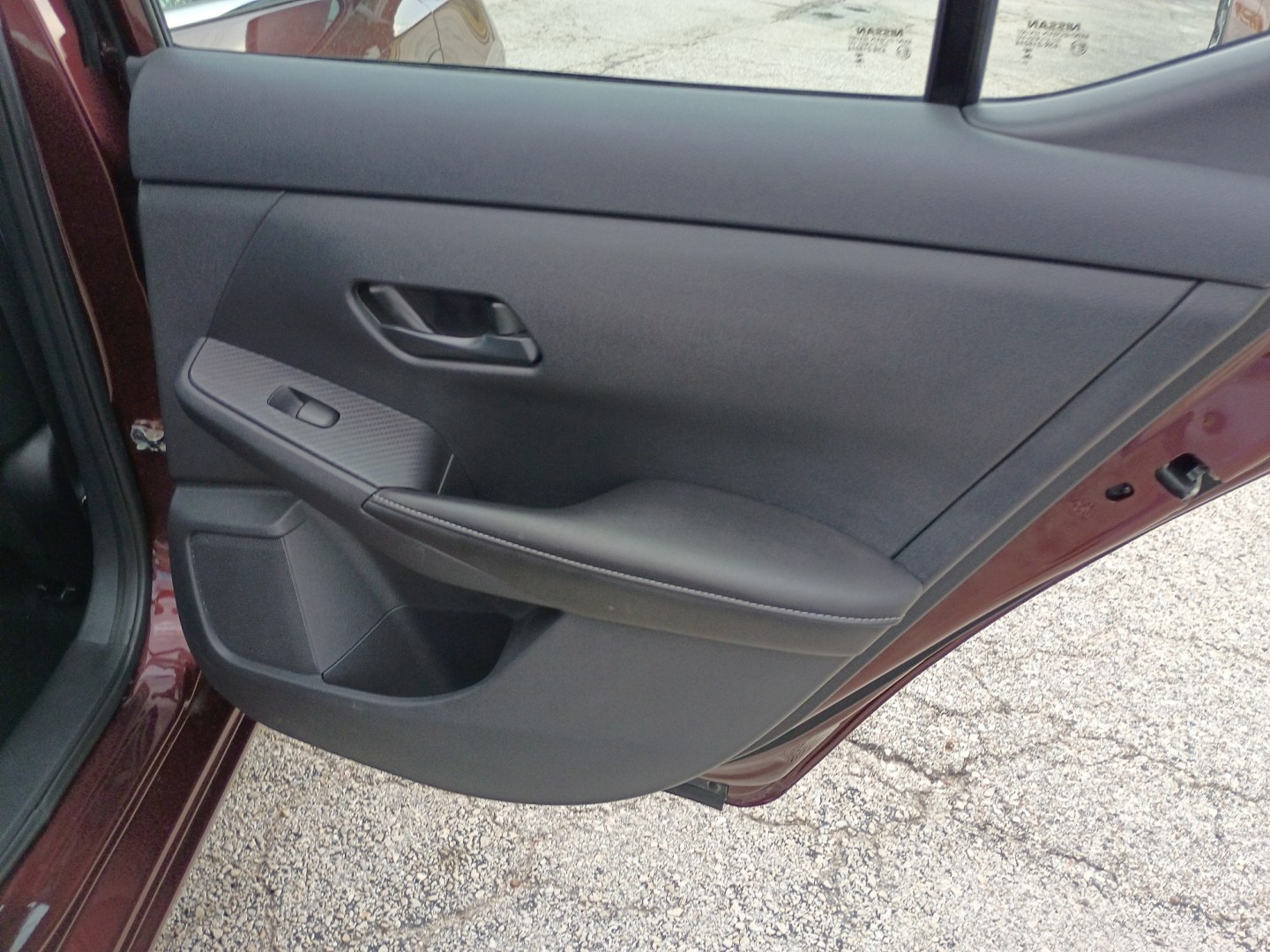2025 MAROON /Black Nissan Sentra SV (3N1AB8CV4SY) with an 1.8L L4 SFI DOHC 16V engine, CVT transmission, located at 1842 Wirt Road, Houston, TX, 77055, (713) 973-3903, 29.805330, -95.484787- Photo#15