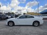 2022 White /Black Dodge Charger SXT (2C3CDXBG4NH) with an 3.6L V6 DOHC 24V engine, 8A transmission, located at 1842 Wirt Road, Houston, TX, 77055, (713) 973-3903, 29.805330, -95.484787- Photo#1