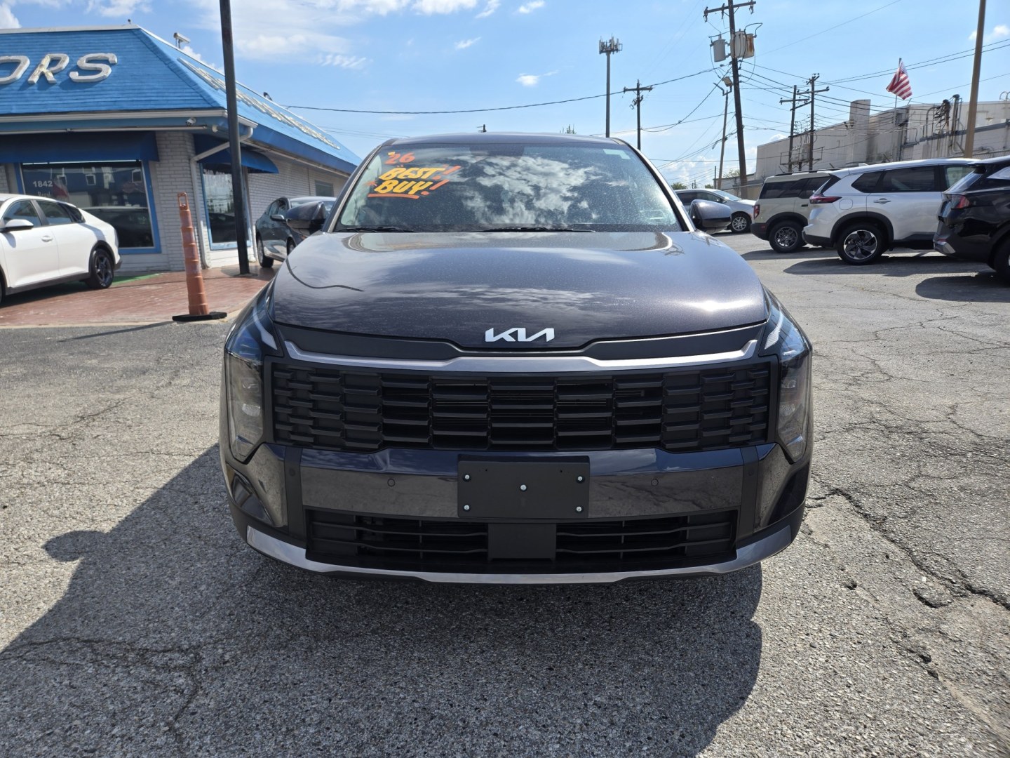 2026 Dark Gray /Black Kia Sportage LX (5XYK23DF8TG) with an 2.5L L4 DOHC 16V engine, 8A transmission, located at 1842 Wirt Road, Houston, TX, 77055, (713) 973-3903, 29.805330, -95.484787- Photo#7