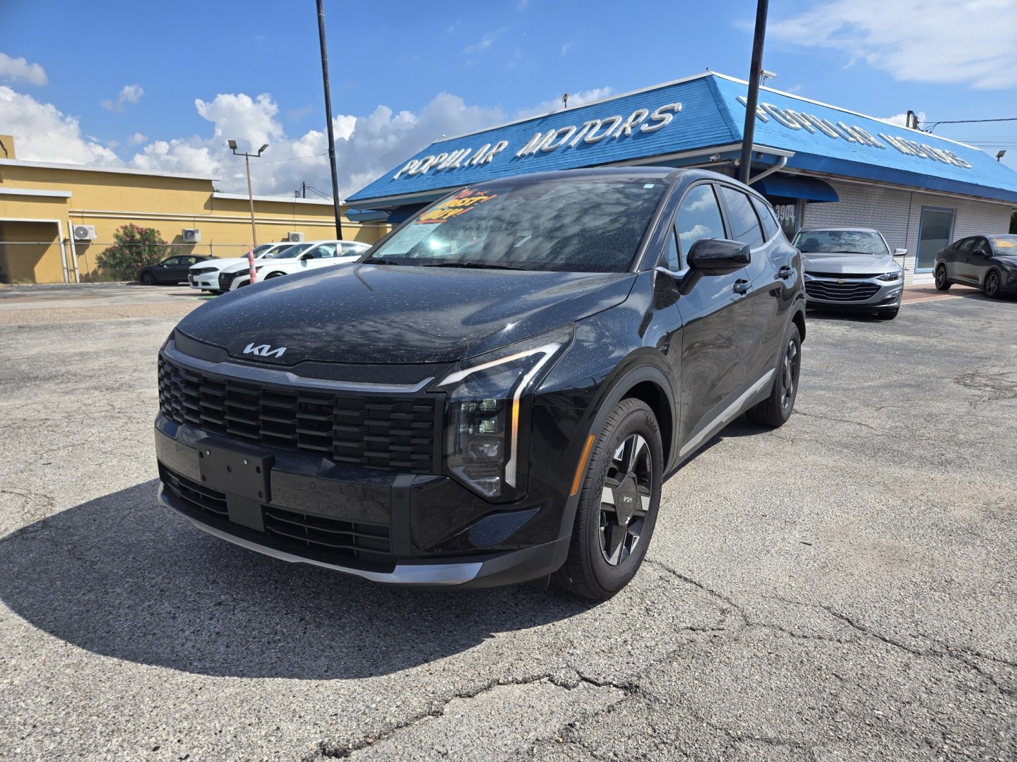 2026 Black /Black Kia Sportage LX (5XYK23DF3TG) with an 2.5L L4 DOHC 16V engine, 8A transmission, located at 1842 Wirt Road, Houston, TX, 77055, (713) 973-3903, 29.805330, -95.484787- Photo#0