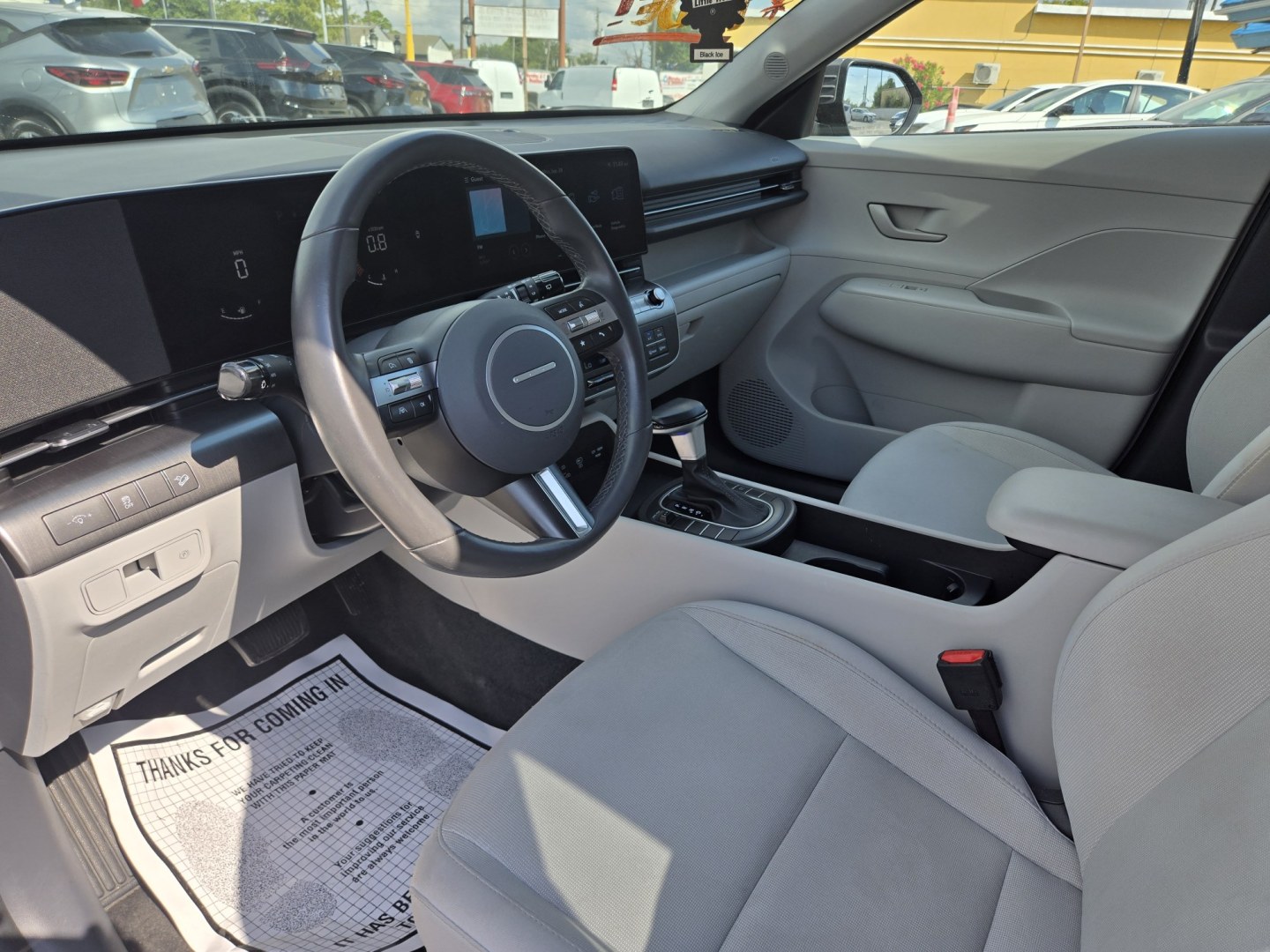 2025 Dark Gray /Black Hyundai Kona SEL (KM8HB3AB0SU) with an 2.0L L4 DOHC 16V engine, CVT transmission, located at 1842 Wirt Road, Houston, TX, 77055, (713) 973-3903, 29.805330, -95.484787- Photo#8
