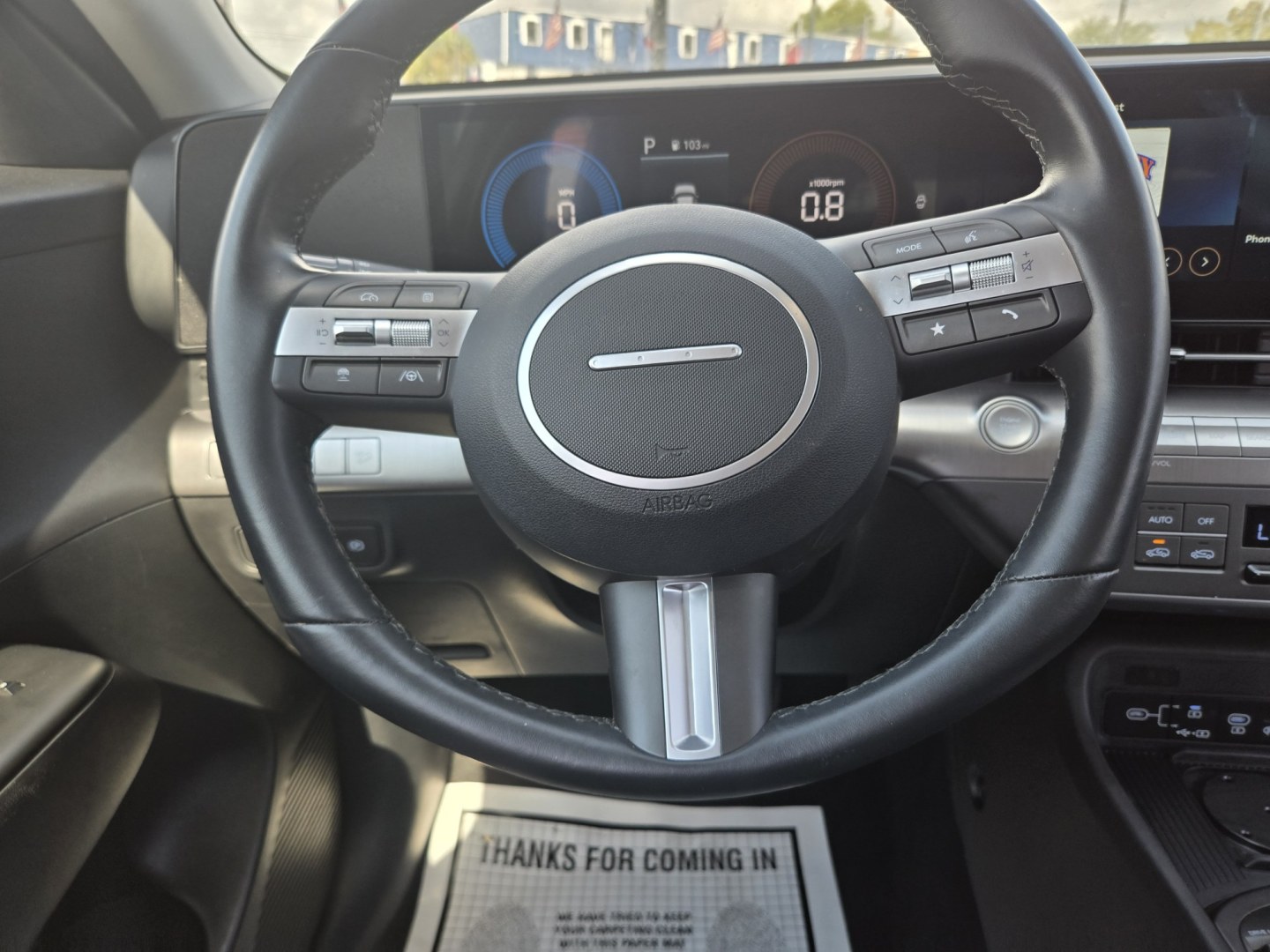 2026 White /Black Hyundai Kona SEL Sport (KM8HF3ABXTU) , located at 1842 Wirt Road, Houston, TX, 77055, (713) 973-3903, 29.805330, -95.484787- Photo#13