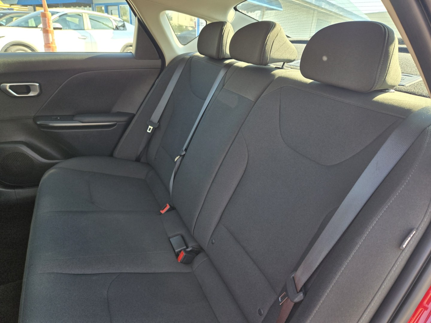 2026 Red /Gray Kia K4 LX, LXS (3KPFT4DE7TE) , located at 1842 Wirt Road, Houston, TX, 77055, (713) 973-3903, 29.805330, -95.484787- Photo#10