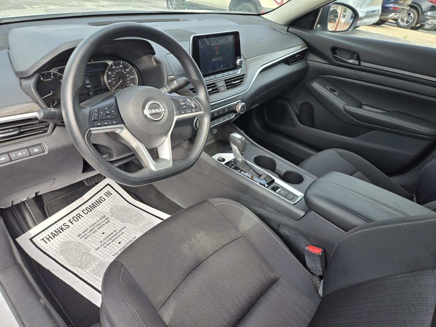 2026 Silver /Gray Nissan Altima SV (1N4BL4DW5TN) with an 2.5L L4 DOHC 16V engine, Continuously Variable Transmission (CVT) transmission, located at 1842 Wirt Road, Houston, TX, 77055, (713) 973-3903, 29.805330, -95.484787- Photo#8