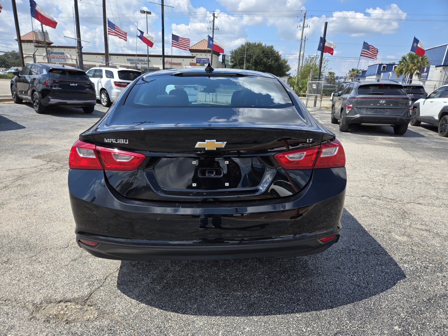 2025 Black /Black Chevrolet Malibu 1LT (1G1ZD5ST2SF) with an 1.5L L4 DOHC 16V engine, 6A transmission, located at 1842 Wirt Road, Houston, TX, 77055, (713) 973-3903, 29.805330, -95.484787- Photo#3