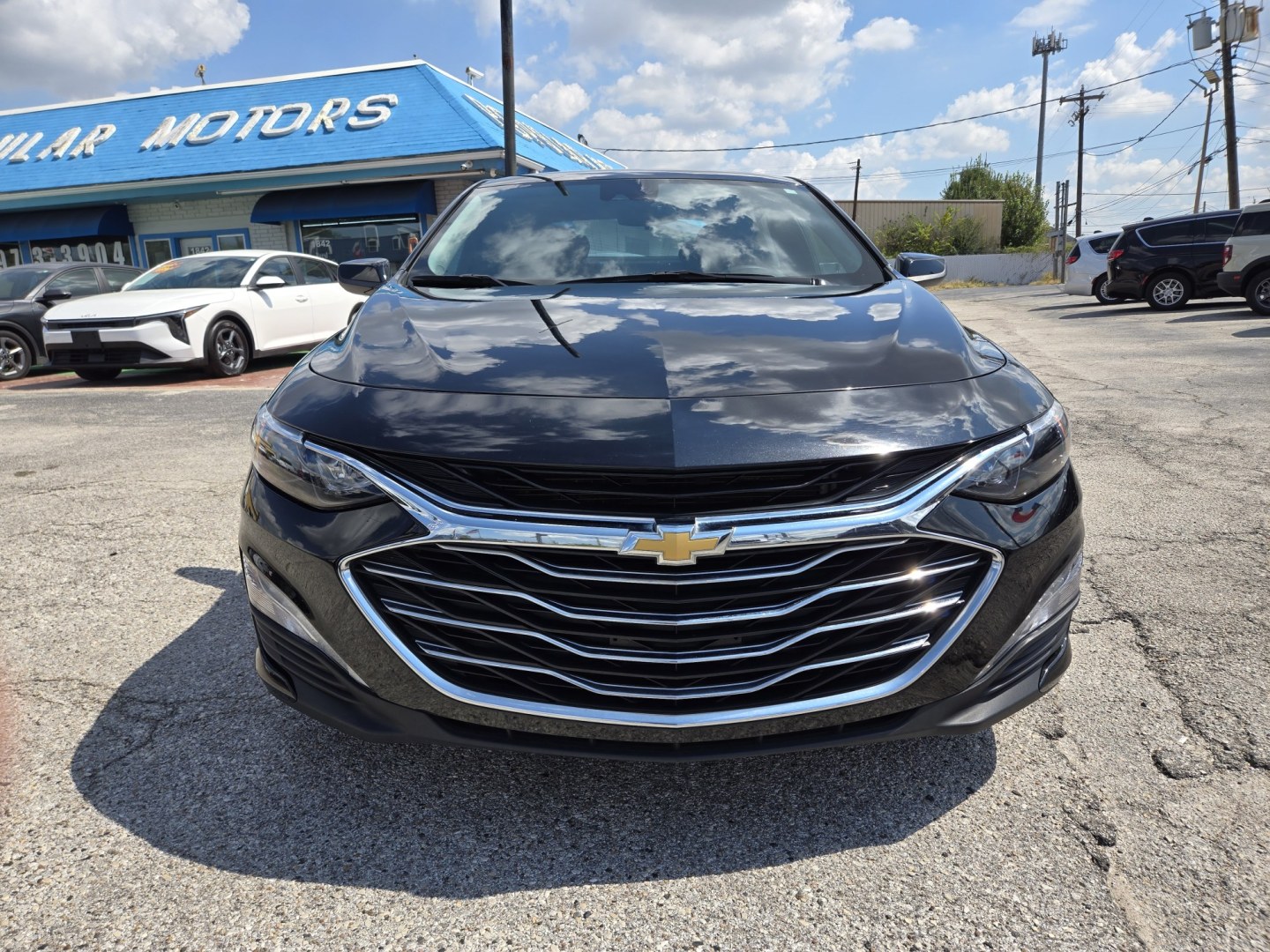 2025 Black /Black Chevrolet Malibu 1LT (1G1ZD5ST2SF) with an 1.5L L4 DOHC 16V engine, 6A transmission, located at 1842 Wirt Road, Houston, TX, 77055, (713) 973-3903, 29.805330, -95.484787- Photo#7