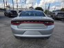2022 Silver /Black Dodge Charger SXT (2C3CDXBG5NH) with an 3.6L V6 DOHC 24V engine, 8A transmission, located at 1842 Wirt Road, Houston, TX, 77055, (713) 973-3903, 29.805330, -95.484787- Photo#3