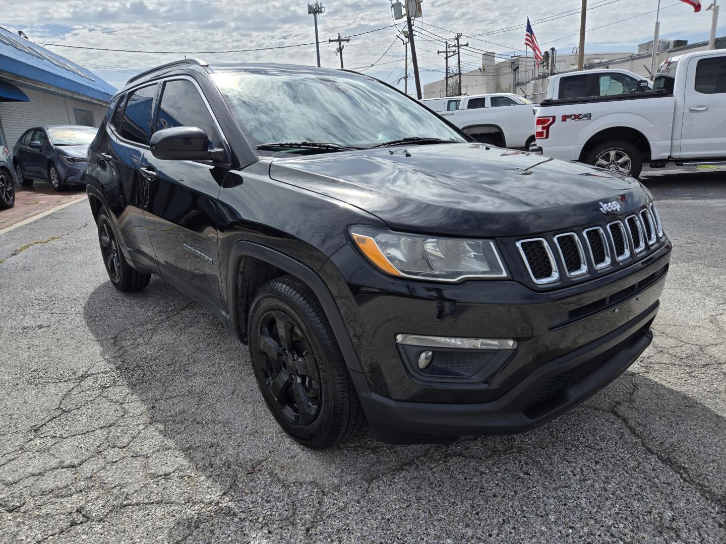 2018 Black /Black Jeep Compass Sport FWD (3C4NJCBB4JT) with an 2.4L L4 DOHC 16V engine, located at 1842 Wirt Road, Houston, TX, 77055, (713) 973-3903, 29.805330, -95.484787 - Photo#6