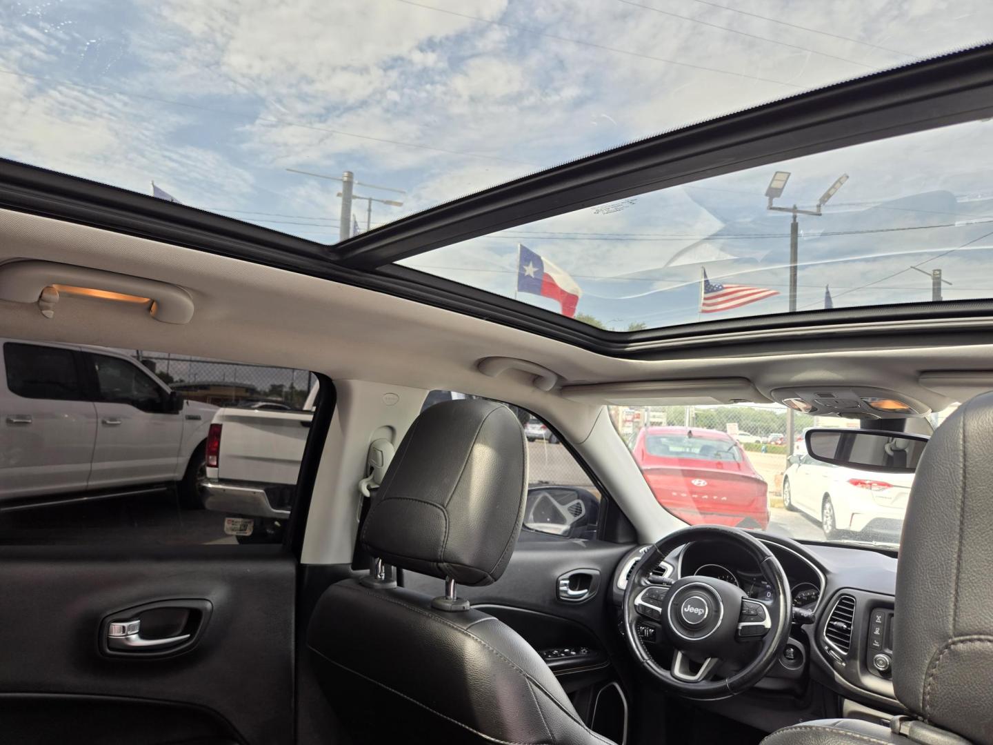 2018 Black /Black Jeep Compass Sport FWD (3C4NJCBB4JT) with an 2.4L L4 DOHC 16V engine, located at 1842 Wirt Road, Houston, TX, 77055, (713) 973-3903, 29.805330, -95.484787 - Photo#16