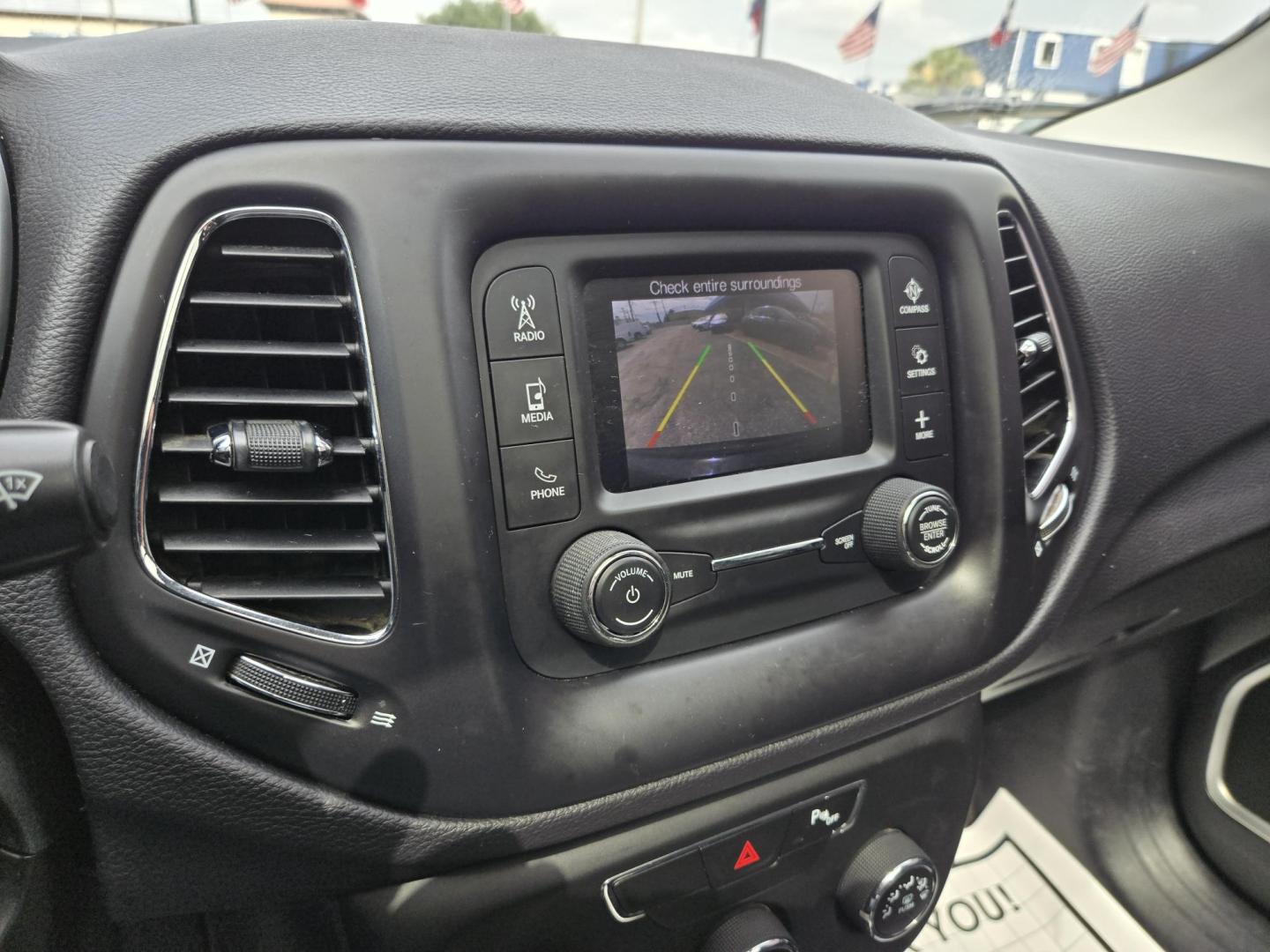 2018 Black /Black Jeep Compass Sport FWD (3C4NJCBB4JT) with an 2.4L L4 DOHC 16V engine, located at 1842 Wirt Road, Houston, TX, 77055, (713) 973-3903, 29.805330, -95.484787 - Photo#20