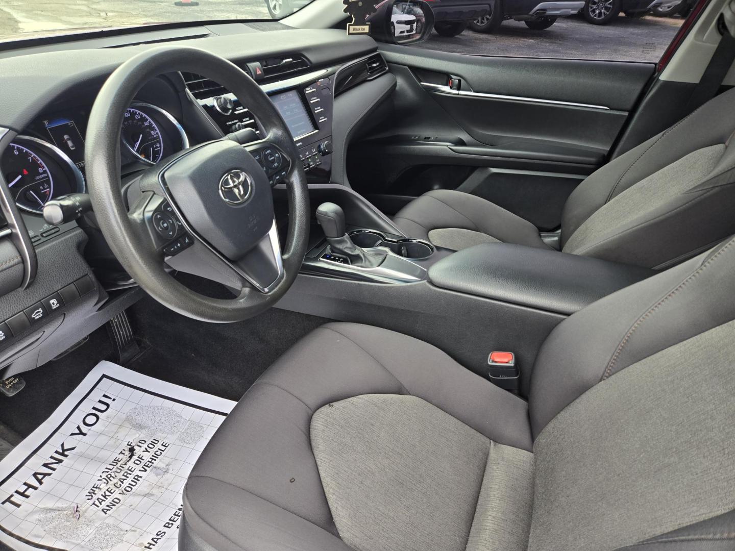 2020 Maroon Toyota Camry LE (4T1C11AK3LU) with an 2.5L L4 DOHC 16V engine, 8A transmission, located at 1842 Wirt Road, Houston, TX, 77055, (713) 973-3903, 29.805330, -95.484787 - Photo#8