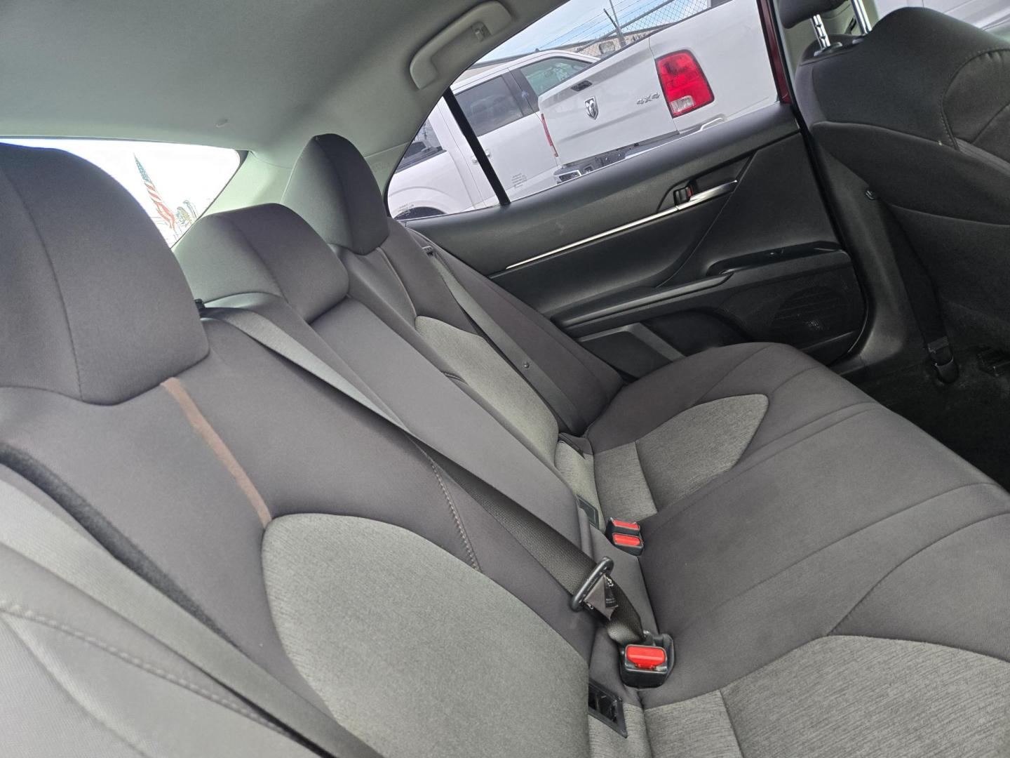 2020 Maroon Toyota Camry LE (4T1C11AK3LU) with an 2.5L L4 DOHC 16V engine, 8A transmission, located at 1842 Wirt Road, Houston, TX, 77055, (713) 973-3903, 29.805330, -95.484787 - Photo#14