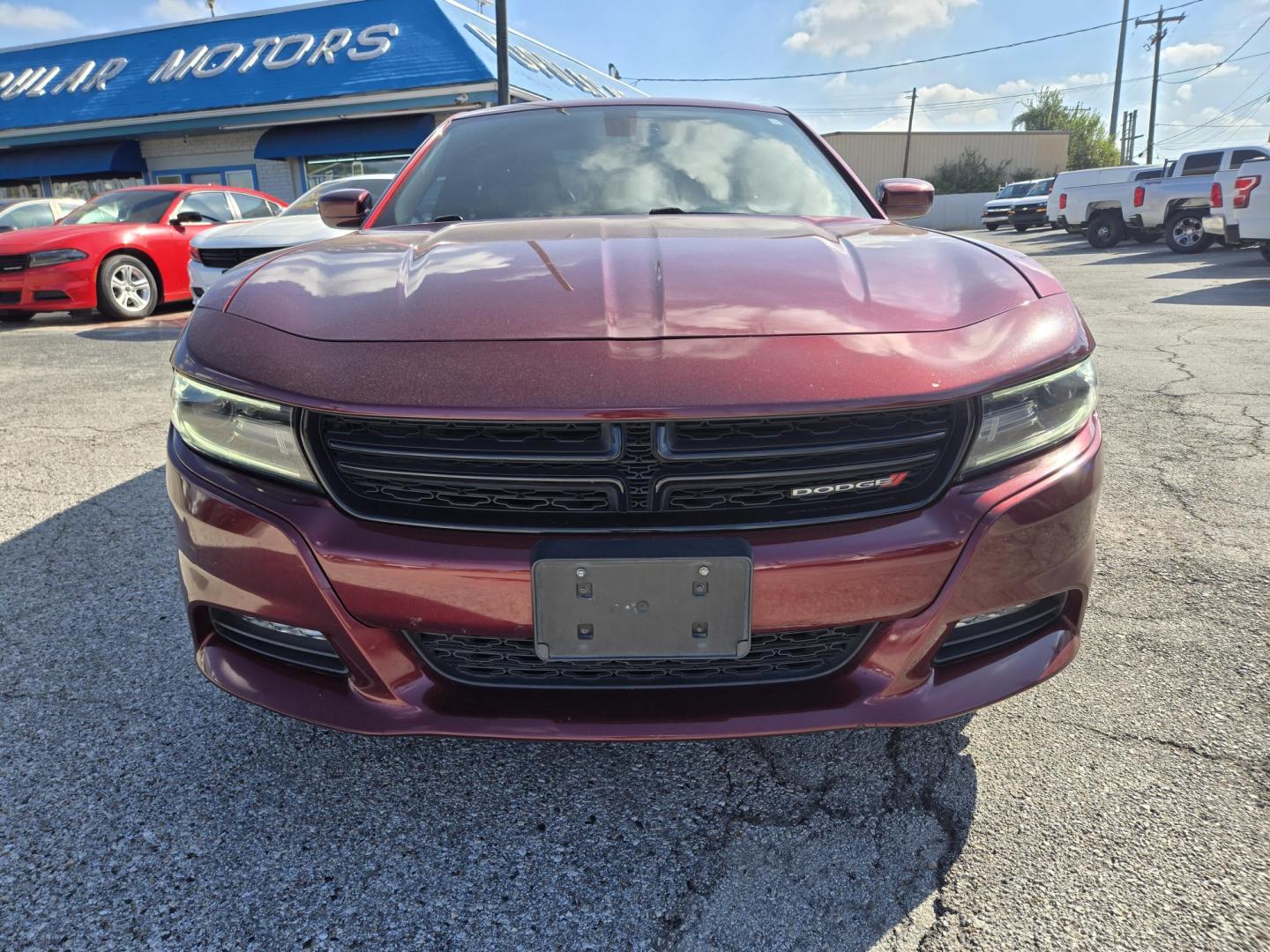 2019 Maroon /Black Dodge Charger SXT (2C3CDXBG3KH) with an 3.6L V6 DOHC 24V engine, 8A transmission, located at 1842 Wirt Road, Houston, TX, 77055, (713) 973-3903, 29.805330, -95.484787 - Photo#8
