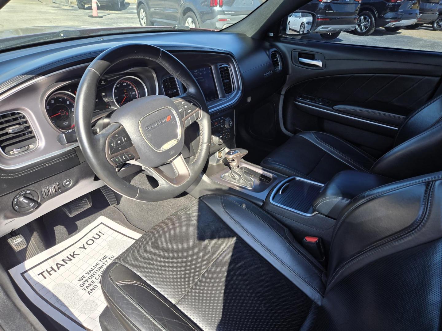 2019 Maroon /Black Dodge Charger SXT (2C3CDXBG3KH) with an 3.6L V6 DOHC 24V engine, 8A transmission, located at 1842 Wirt Road, Houston, TX, 77055, (713) 973-3903, 29.805330, -95.484787 - Photo#9