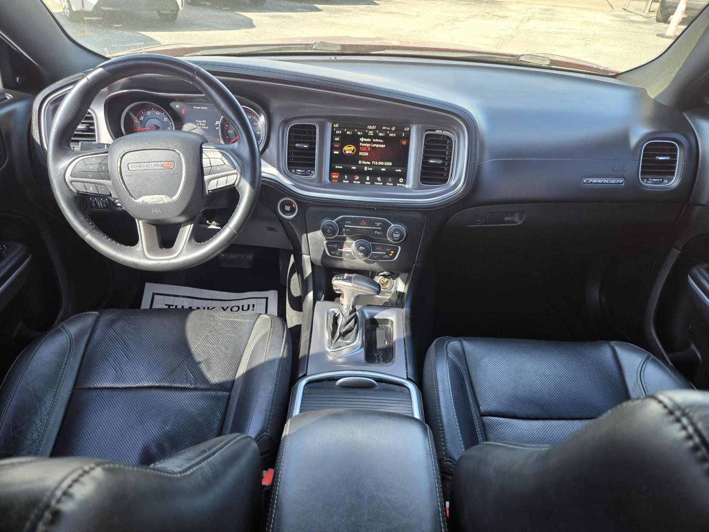 2019 Maroon /Black Dodge Charger SXT (2C3CDXBG3KH) with an 3.6L V6 DOHC 24V engine, 8A transmission, located at 1842 Wirt Road, Houston, TX, 77055, (713) 973-3903, 29.805330, -95.484787 - Photo#17