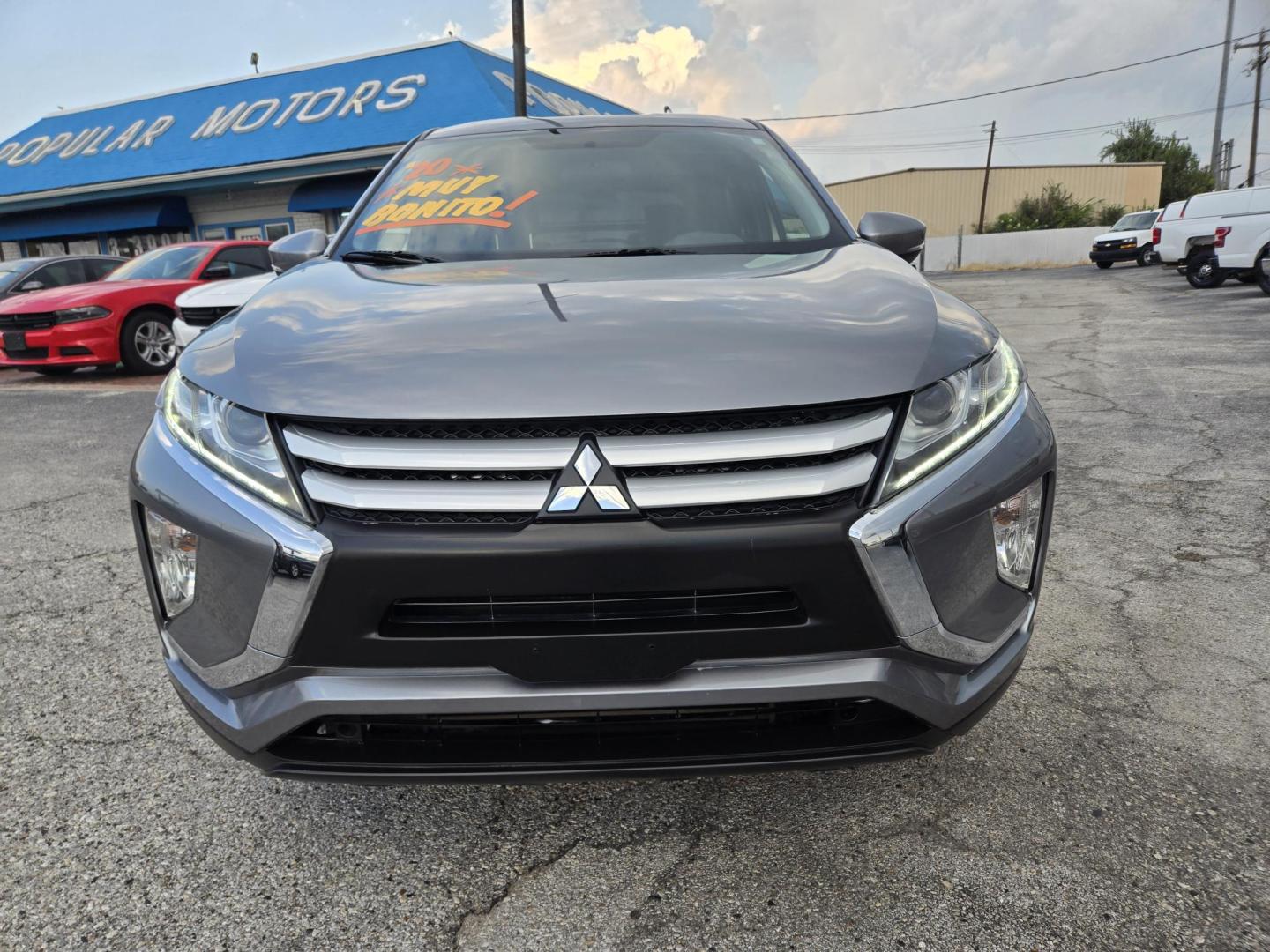 2020 Gray /Black Mitsubishi Eclipse Cross ES (JA4AS3AA0LZ) with an 1.5L L4 DOHC 16V engine, CVT transmission, located at 1842 Wirt Road, Houston, TX, 77055, (713) 973-3903, 29.805330, -95.484787 - Photo#7