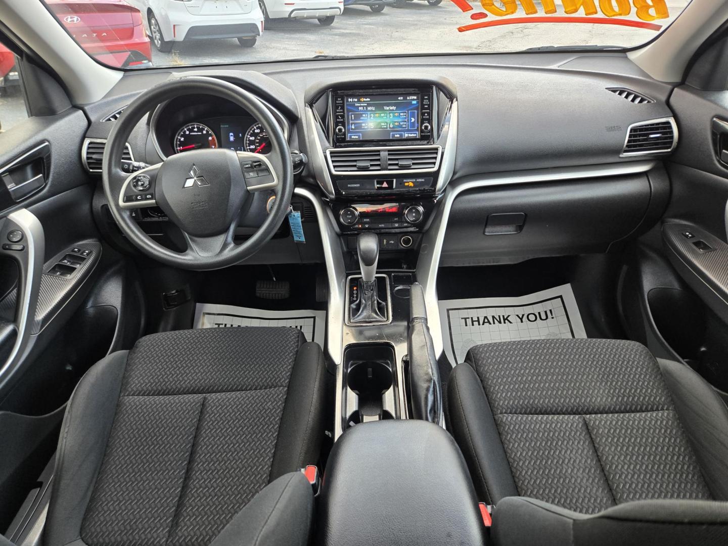 2020 Gray /Black Mitsubishi Eclipse Cross ES (JA4AS3AA0LZ) with an 1.5L L4 DOHC 16V engine, CVT transmission, located at 1842 Wirt Road, Houston, TX, 77055, (713) 973-3903, 29.805330, -95.484787 - Photo#16