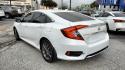 2020 White /Black Honda Civic EX-L Sedan CVT (19XFC1F77LE) with an 1.5L L4 DOHC 16V TURBO engine, CVT transmission, located at 1842 Wirt Road, Houston, TX, 77055, (713) 973-3903, 29.805330, -95.484787 - Photo#2