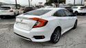 2020 White /Black Honda Civic EX-L Sedan CVT (19XFC1F77LE) with an 1.5L L4 DOHC 16V TURBO engine, CVT transmission, located at 1842 Wirt Road, Houston, TX, 77055, (713) 973-3903, 29.805330, -95.484787 - Photo#4