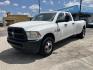 2018 White /Gray RAM 3500 Tradesman Crew Cab LWB 2WD DRW (3C63RPGL1JG) with an 6.7L L6 OHV 24V TURBO DIESEL engine, 6A transmission, located at 1842 Wirt Road, Houston, TX, 77055, (713) 973-3903, 29.805330, -95.484787 - Photo#0