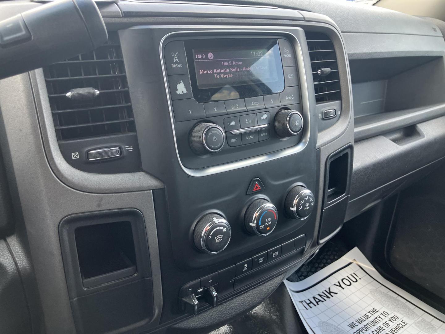 2018 White /Gray RAM 3500 Tradesman Crew Cab LWB 2WD DRW (3C63RPGL1JG) with an 6.7L L6 OHV 24V TURBO DIESEL engine, 6A transmission, located at 1842 Wirt Road, Houston, TX, 77055, (713) 973-3903, 29.805330, -95.484787 - Photo#13