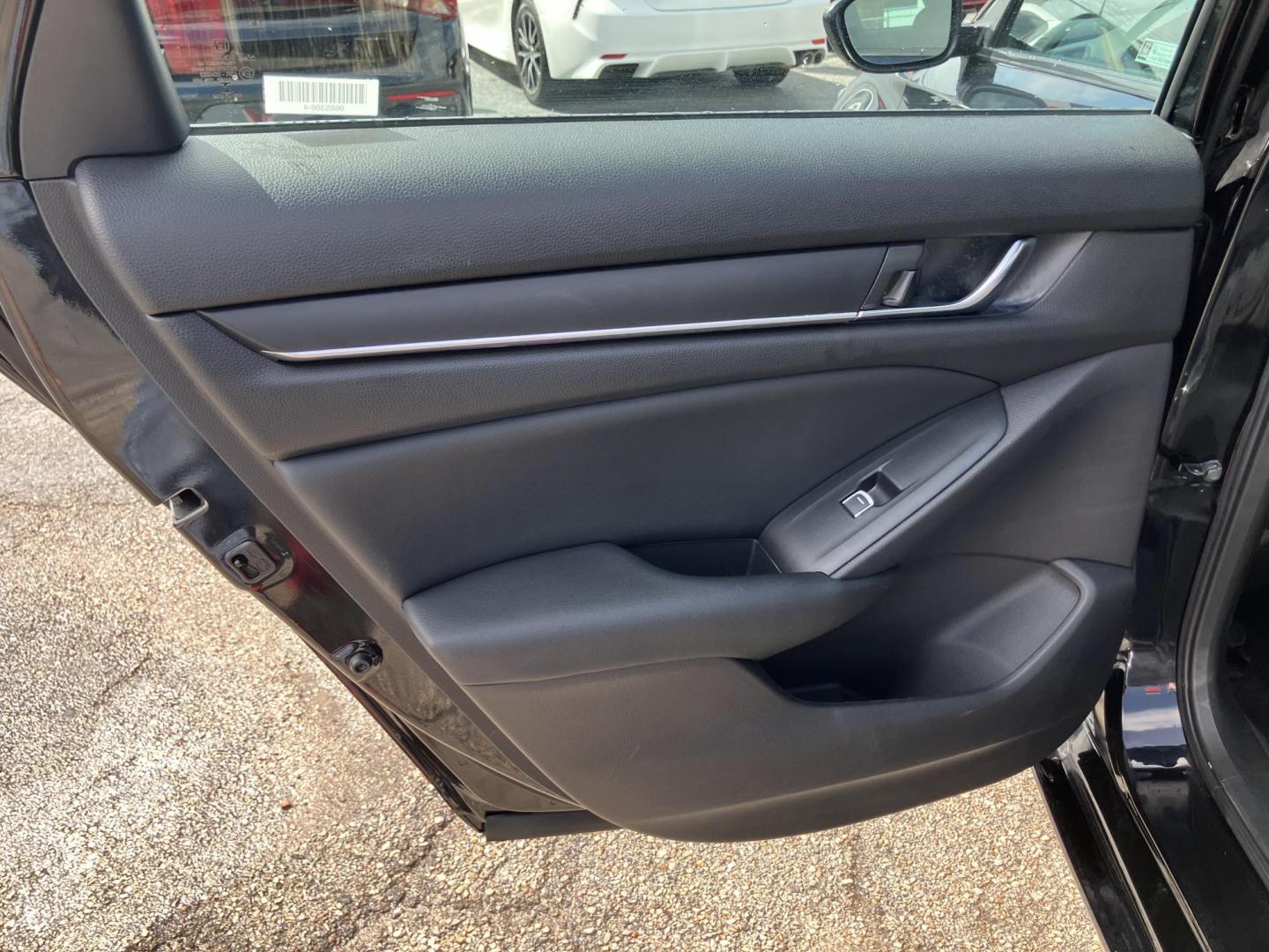 2021 Black /Black Honda Accord Sport CVT (1HGCV1F39MA) with an 1.5L L4 DOHC 16V TURBO engine, CVT transmission, located at 1842 Wirt Road, Houston, TX, 77055, (713) 973-3903, 29.805330, -95.484787 - Photo#11