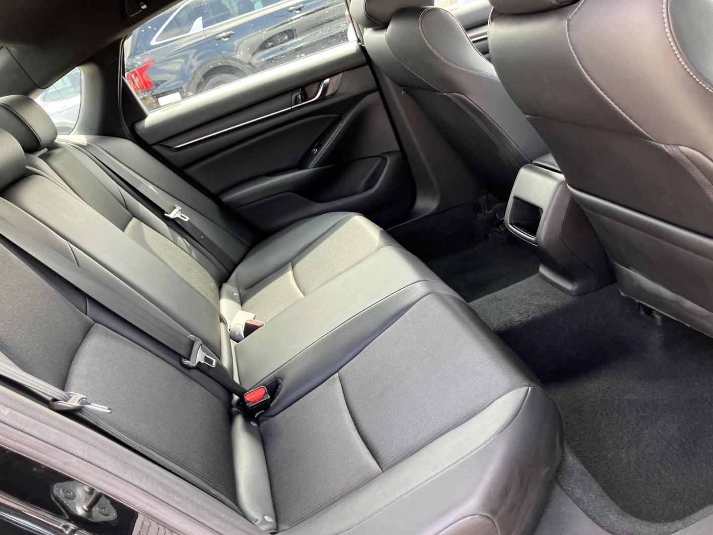 2021 Black /Black Honda Accord Sport CVT (1HGCV1F39MA) with an 1.5L L4 DOHC 16V TURBO engine, CVT transmission, located at 1842 Wirt Road, Houston, TX, 77055, (713) 973-3903, 29.805330, -95.484787 - Photo#14