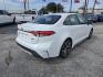 2022 White /Black Toyota Corolla SE (5YFS4MCE3NP) with an 2.0L L4 DOHC 16V engine, CVT transmission, located at 1842 Wirt Road, Houston, TX, 77055, (713) 973-3903, 29.805330, -95.484787 - Photo#4
