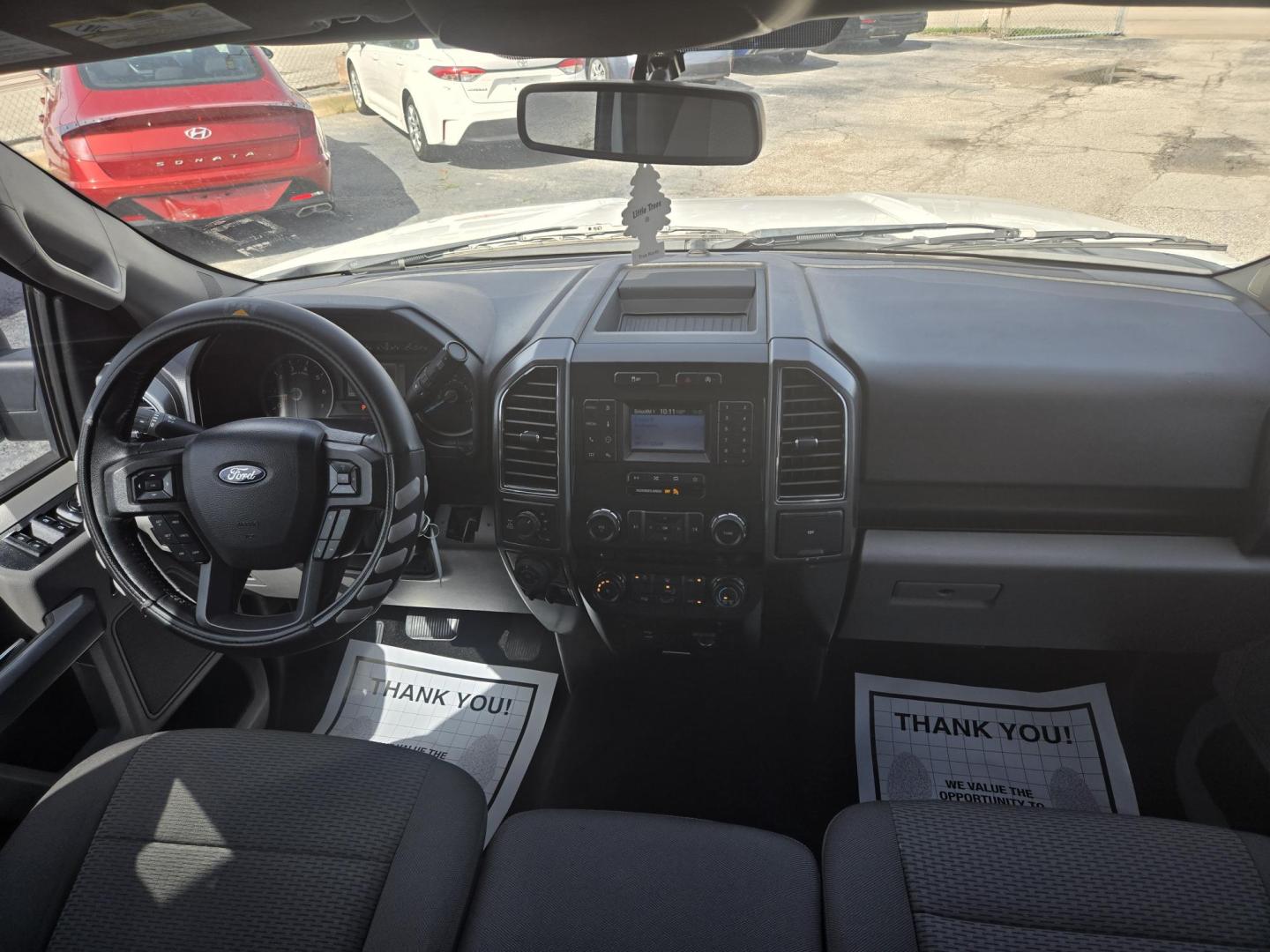 2018 White /Gray Ford F-150 XLT SuperCrew (1FTFW1EG2JF) , located at 1842 Wirt Road, Houston, TX, 77055, (713) 973-3903, 29.805330, -95.484787 - Photo#16