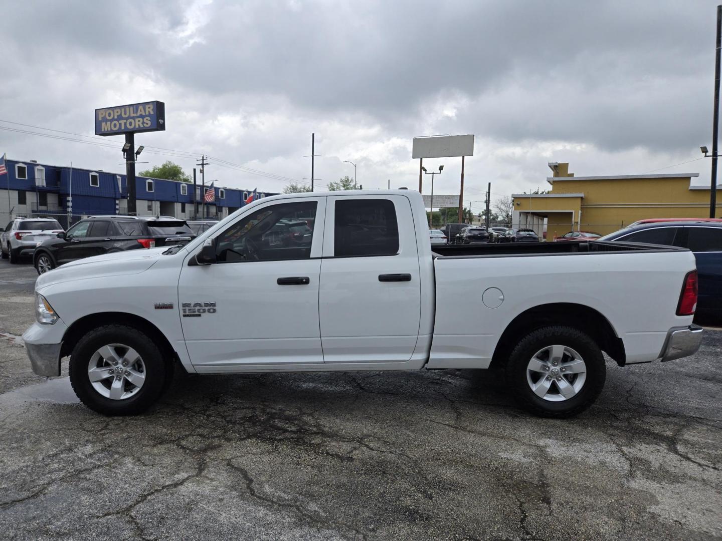 2021 White RAM 1500 Classic (1C6RR6FT8MS) , located at 1842 Wirt Road, Houston, TX, 77055, (713) 973-3903, 29.805330, -95.484787 - Photo#1