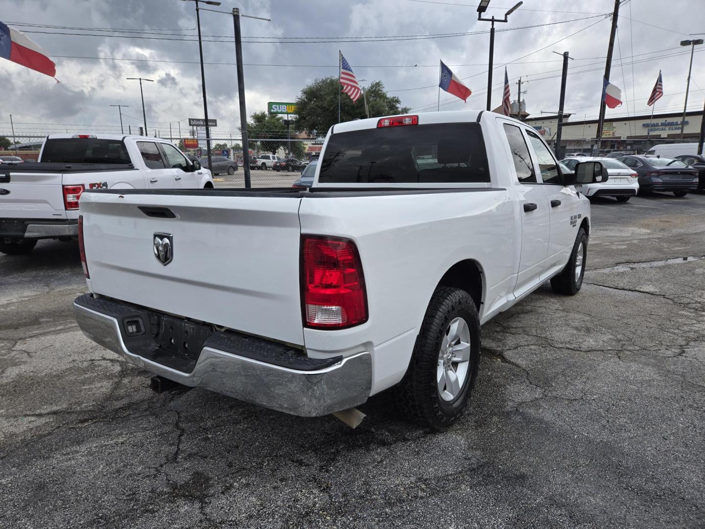 2021 White RAM 1500 Classic (1C6RR6FT8MS) , located at 1842 Wirt Road, Houston, TX, 77055, (713) 973-3903, 29.805330, -95.484787 - Photo#4