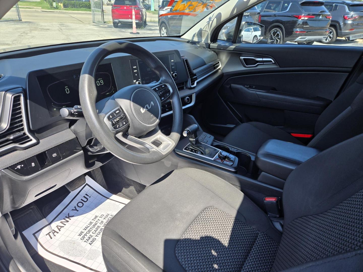 2023 Gray /GRAY Kia Sportage LX FWD (KNDPU3AF8P7) with an 2.5L V6 DOHC 24V engine, 8A transmission, located at 1842 Wirt Road, Houston, TX, 77055, (713) 973-3903, 29.805330, -95.484787 - Photo#9
