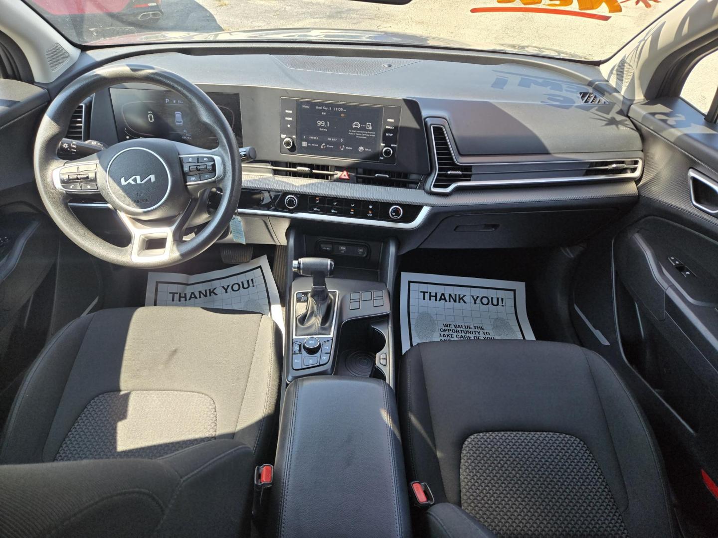 2023 Gray /GRAY Kia Sportage LX FWD (KNDPU3AF8P7) with an 2.5L V6 DOHC 24V engine, 8A transmission, located at 1842 Wirt Road, Houston, TX, 77055, (713) 973-3903, 29.805330, -95.484787 - Photo#17