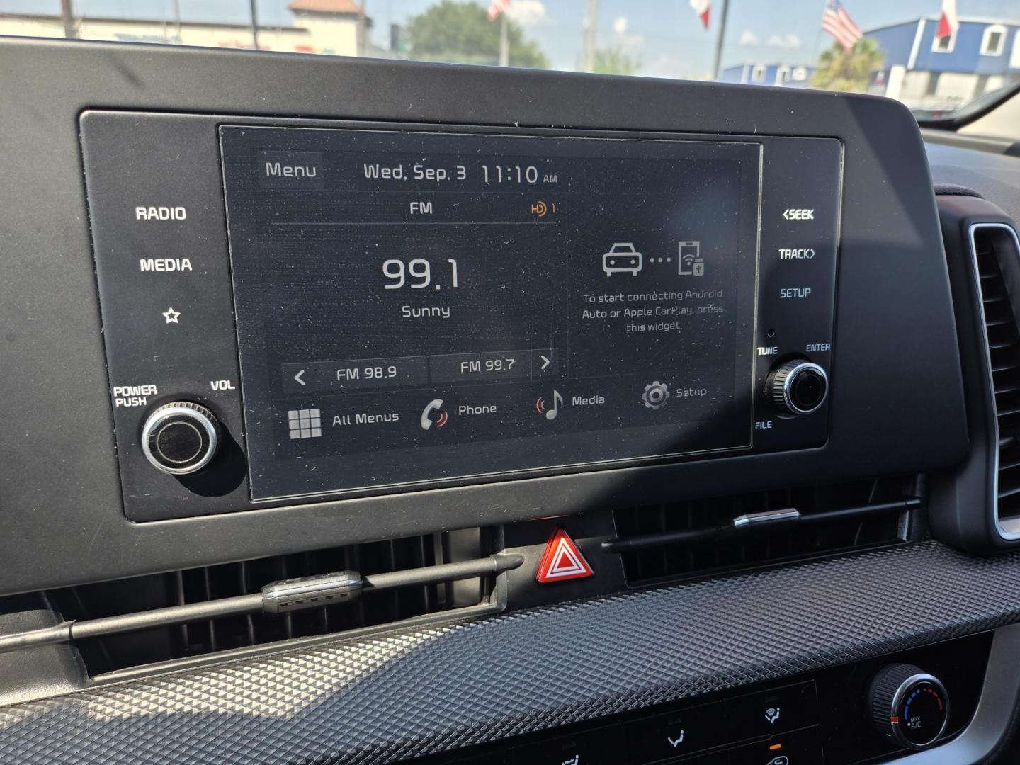 2023 Gray /GRAY Kia Sportage LX FWD (KNDPU3AF8P7) with an 2.5L V6 DOHC 24V engine, 8A transmission, located at 1842 Wirt Road, Houston, TX, 77055, (713) 973-3903, 29.805330, -95.484787 - Photo#20