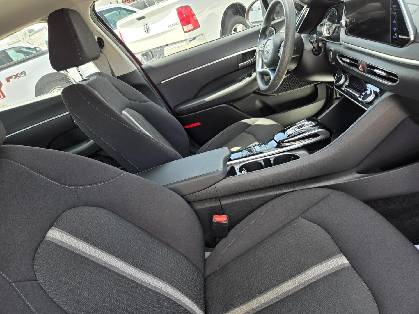 2023 Red Hyundai Sonata (KMHL64JA5PA) , located at 1842 Wirt Road, Houston, TX, 77055, (713) 973-3903, 29.805330, -95.484787 - Photo#12