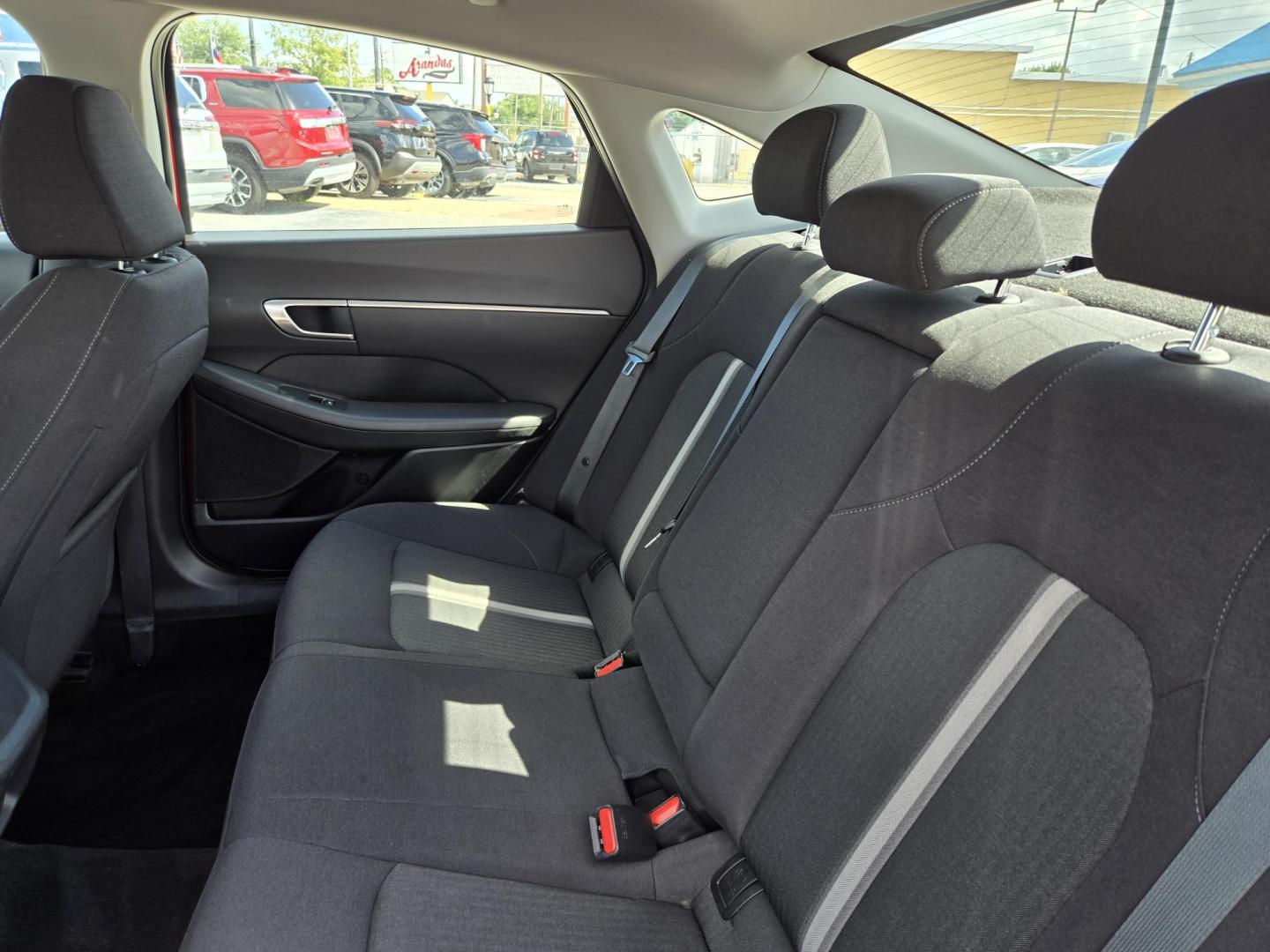 2023 Red Hyundai Sonata (KMHL64JA5PA) , located at 1842 Wirt Road, Houston, TX, 77055, (713) 973-3903, 29.805330, -95.484787 - Photo#10