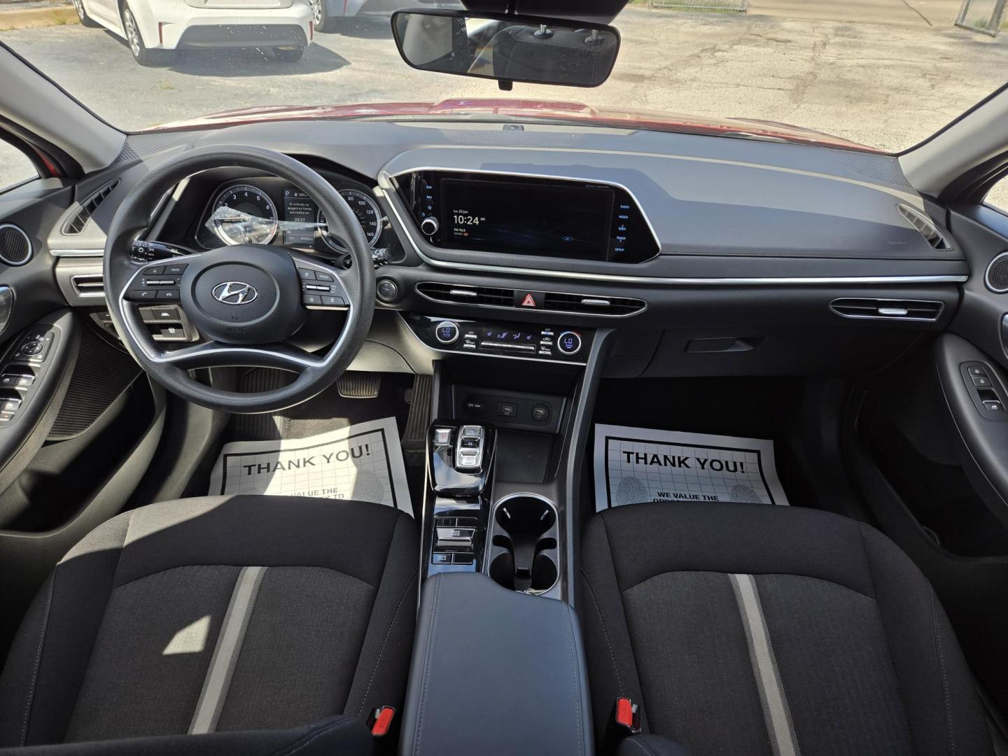2023 Red Hyundai Sonata (KMHL64JA5PA) , located at 1842 Wirt Road, Houston, TX, 77055, (713) 973-3903, 29.805330, -95.484787 - Photo#16