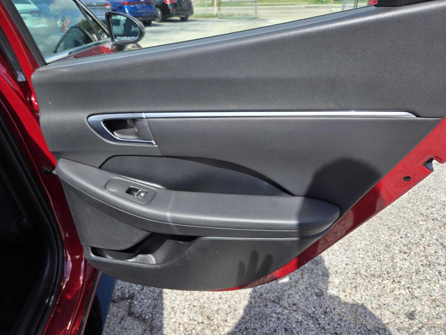 2023 Red Hyundai Sonata (KMHL64JA5PA) , located at 1842 Wirt Road, Houston, TX, 77055, (713) 973-3903, 29.805330, -95.484787 - Photo#15