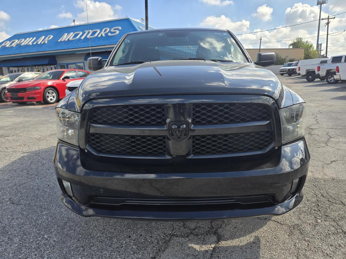 2019 Black /Black RAM 1500 Tradesman Quad Cab 4WD (1C6RR7FG5KS) with an 3.6L V6 DOHC 24V FFV engine, 8A transmission, located at 1842 Wirt Road, Houston, TX, 77055, (713) 973-3903, 29.805330, -95.484787 - Photo#7