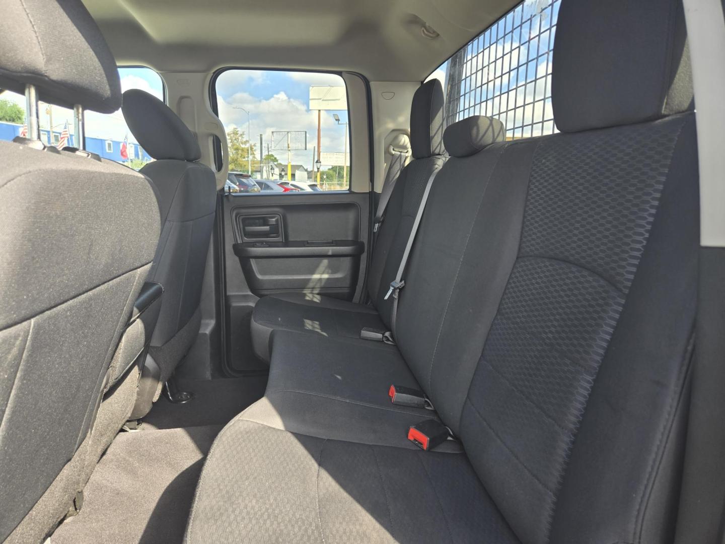 2019 Black /Black RAM 1500 Tradesman Quad Cab 4WD (1C6RR7FG5KS) with an 3.6L V6 DOHC 24V FFV engine, 8A transmission, located at 1842 Wirt Road, Houston, TX, 77055, (713) 973-3903, 29.805330, -95.484787 - Photo#10