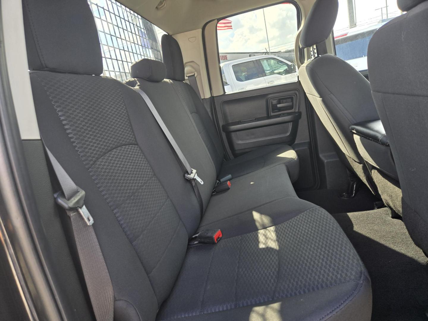 2019 Black /Black RAM 1500 Tradesman Quad Cab 4WD (1C6RR7FG5KS) with an 3.6L V6 DOHC 24V FFV engine, 8A transmission, located at 1842 Wirt Road, Houston, TX, 77055, (713) 973-3903, 29.805330, -95.484787 - Photo#14