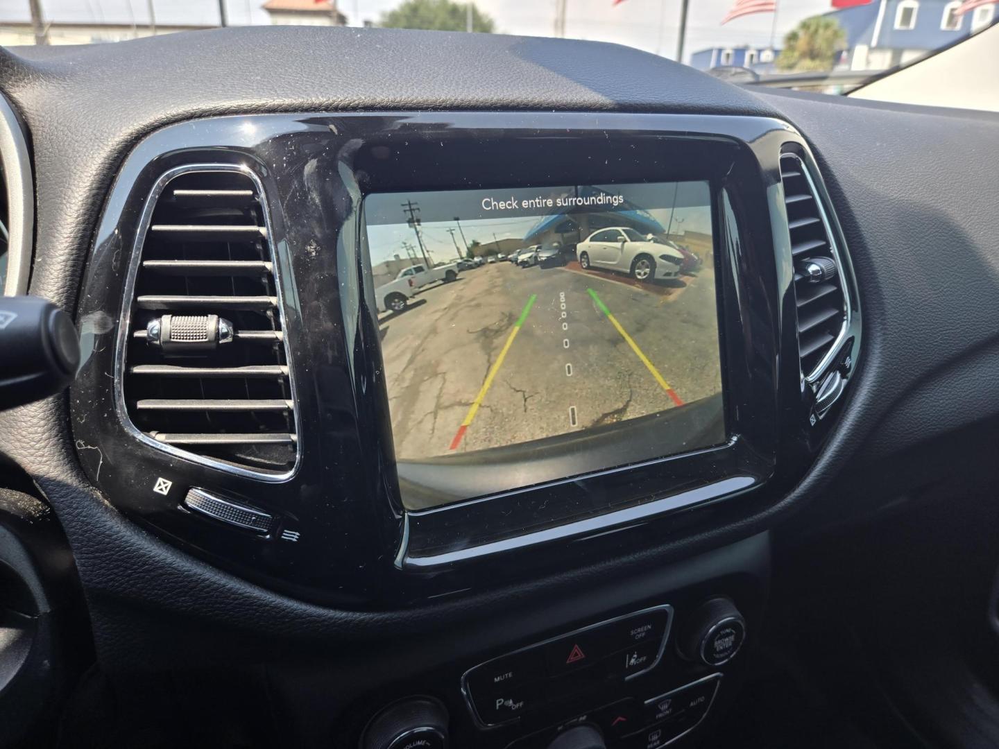 2021 Gray /BLACK Jeep Compass (3C4NJDCB7MT) , located at 1842 Wirt Road, Houston, TX, 77055, (713) 973-3903, 29.805330, -95.484787 - Photo#20