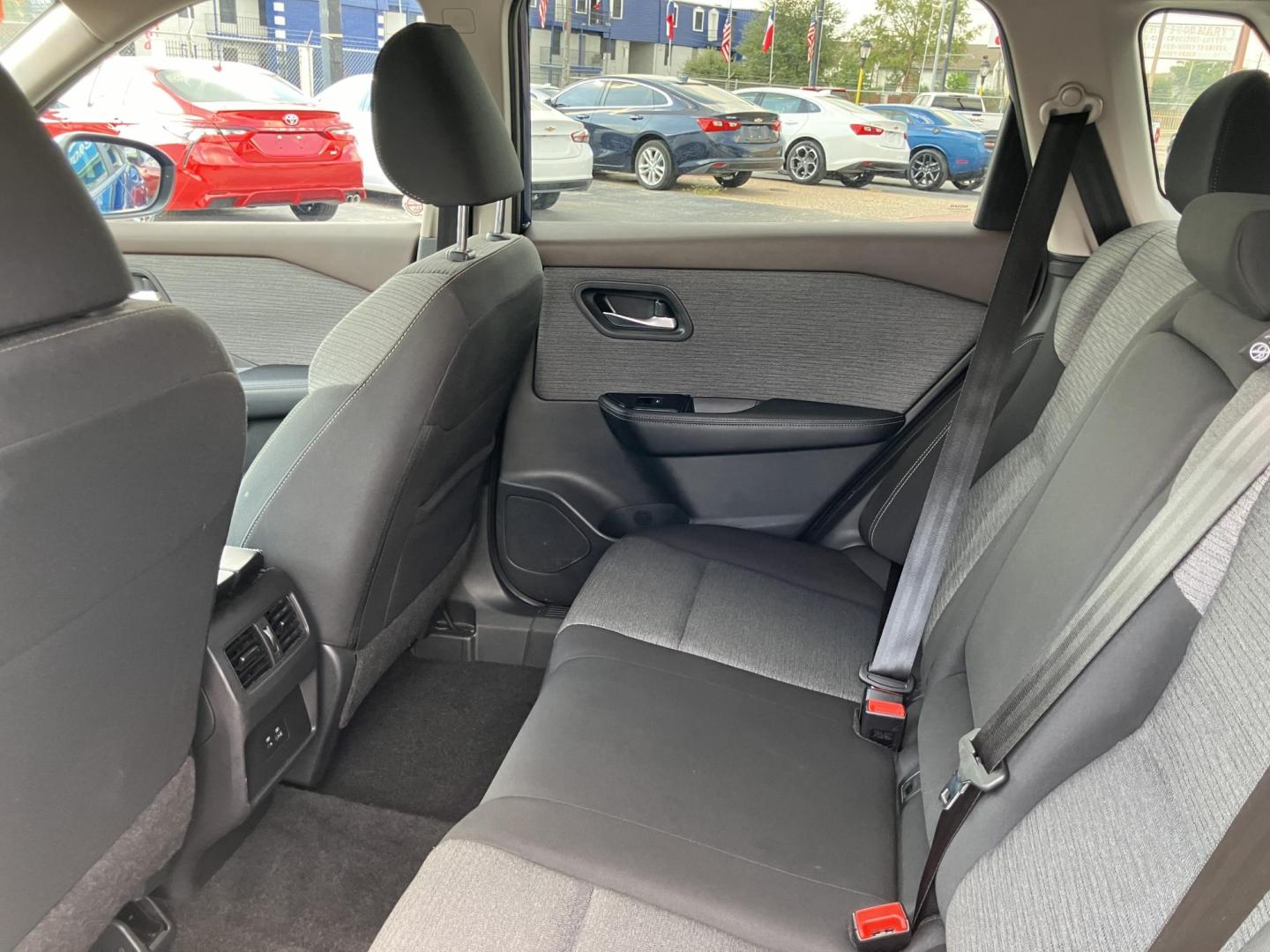 2023 BLUE /Black Nissan Rogue SV (5N1BT3BA0PC) with an 2.5L L4 DOHC 16V engine, CVT transmission, located at 1842 Wirt Road, Houston, TX, 77055, (713) 973-3903, 29.805330, -95.484787 - Photo#10