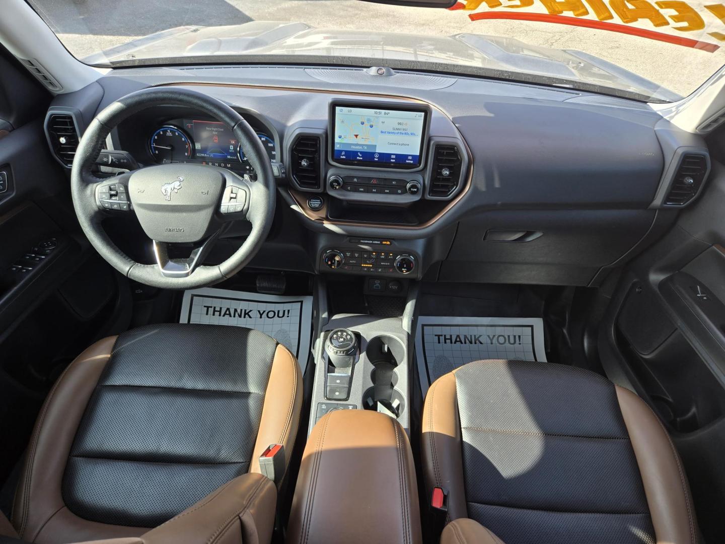 2022 Gray /brown Ford Bronco Sport Badlands (3FMCR9D99NR) with an 2.0L L4 DOHC 16V engine, 8A transmission, located at 1842 Wirt Road, Houston, TX, 77055, (713) 973-3903, 29.805330, -95.484787 - Photo#16