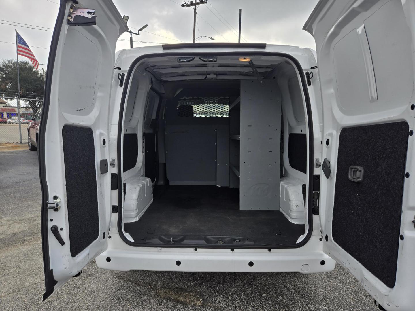 2021 White Nissan NV200 S (3N6CM0KN9MK) with an 2.0L L4 DOHC 16V engine, CVT transmission, located at 1842 Wirt Road, Houston, TX, 77055, (713) 973-3903, 29.805330, -95.484787 - Photo#13