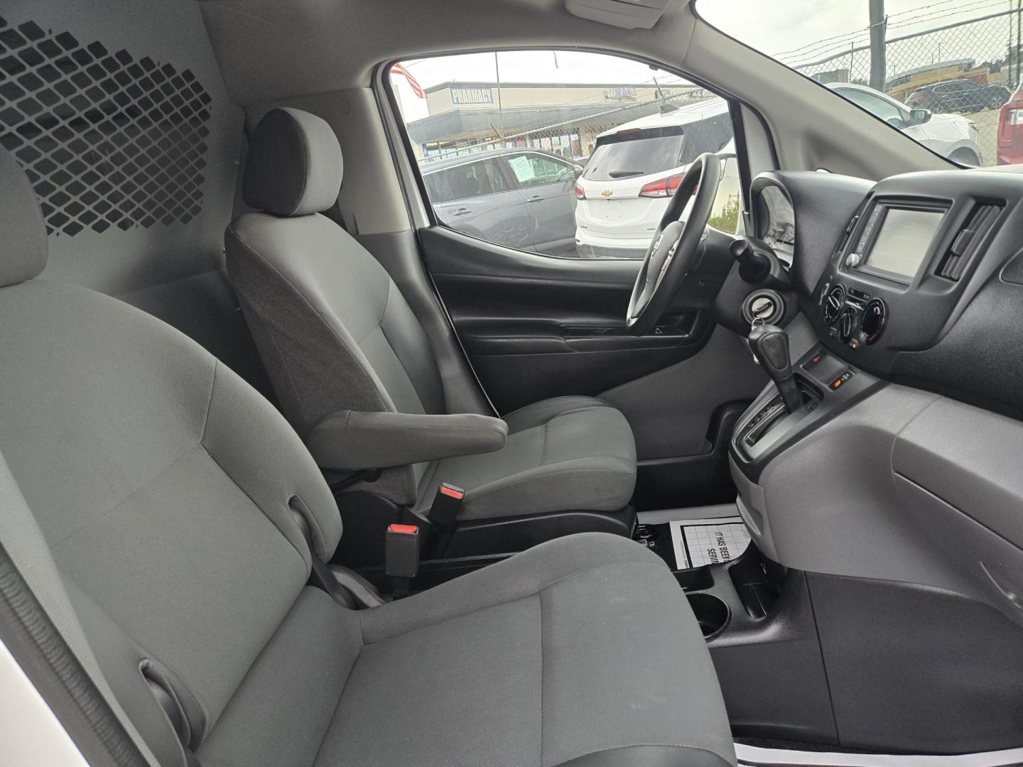 2021 White Nissan NV200 S (3N6CM0KN9MK) with an 2.0L L4 DOHC 16V engine, CVT transmission, located at 1842 Wirt Road, Houston, TX, 77055, (713) 973-3903, 29.805330, -95.484787 - Photo#15