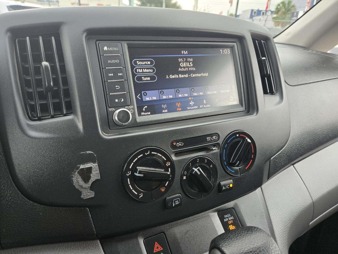 2021 White Nissan NV200 S (3N6CM0KN9MK) with an 2.0L L4 DOHC 16V engine, CVT transmission, located at 1842 Wirt Road, Houston, TX, 77055, (713) 973-3903, 29.805330, -95.484787 - Photo#18
